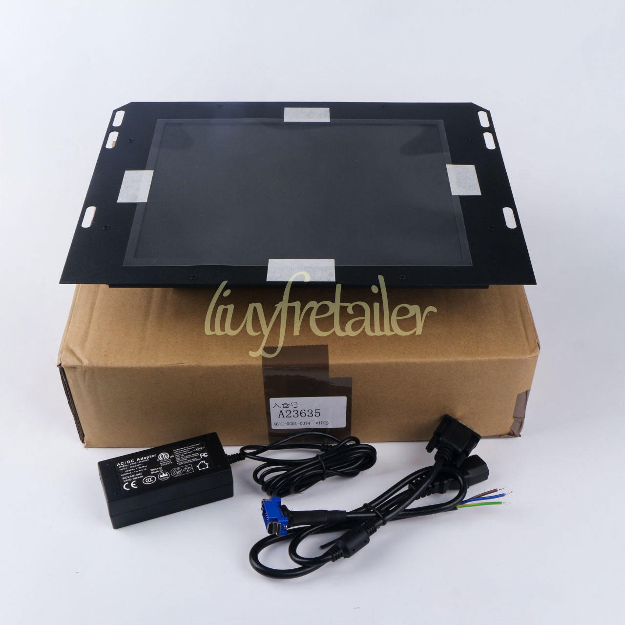 New 14-inch LCD Monitor for FANUC Screen A61L-0001-0074, A61L-0001-0094, TX-1450 - FANUC