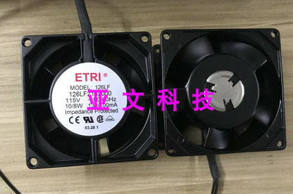1pcs   ETRI 126LF2191000 240V 12/9W 8CM 8038 high temperature resistant fan
