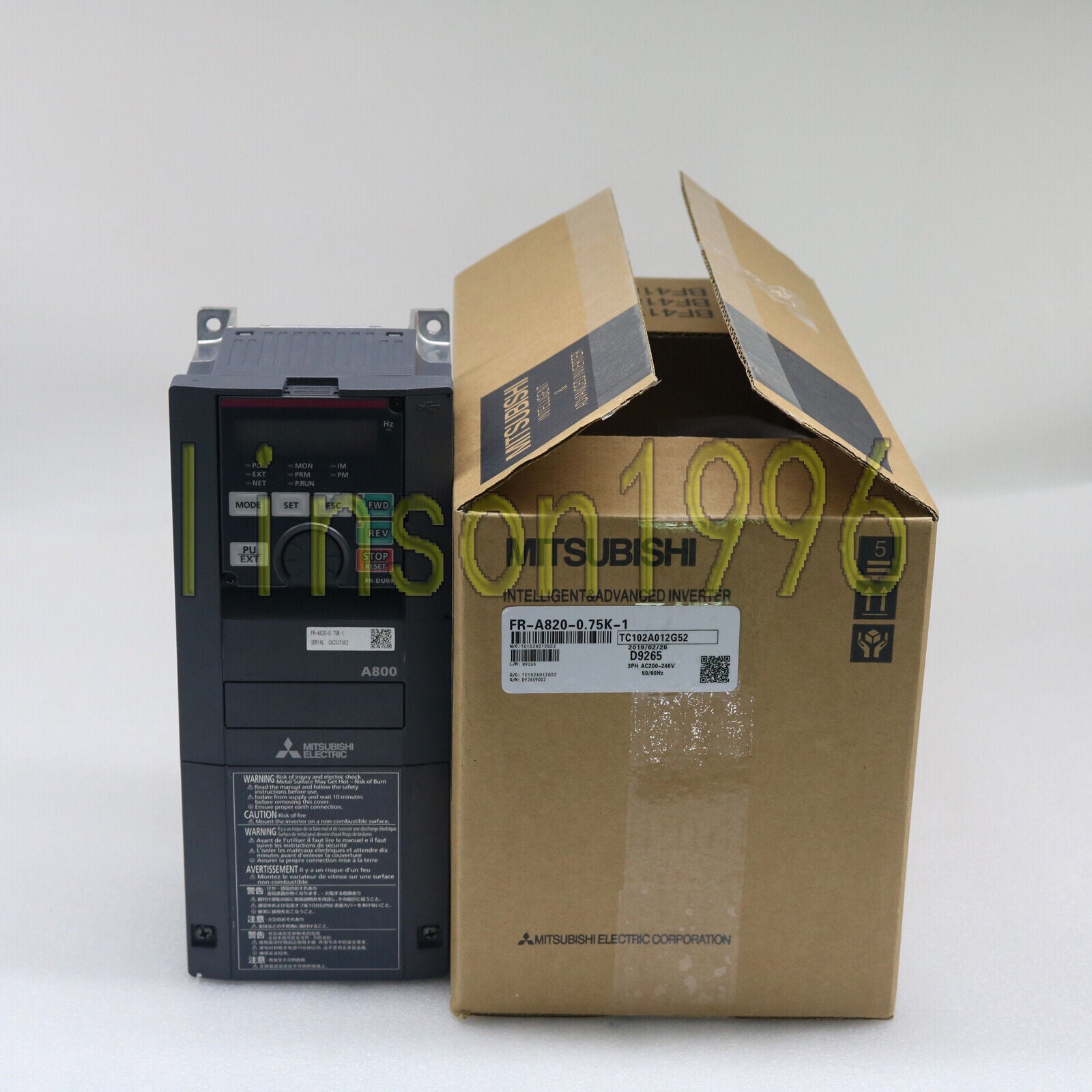 Mitsubishi FR-A820 Servo Inverter Drive - MITSUBISHI