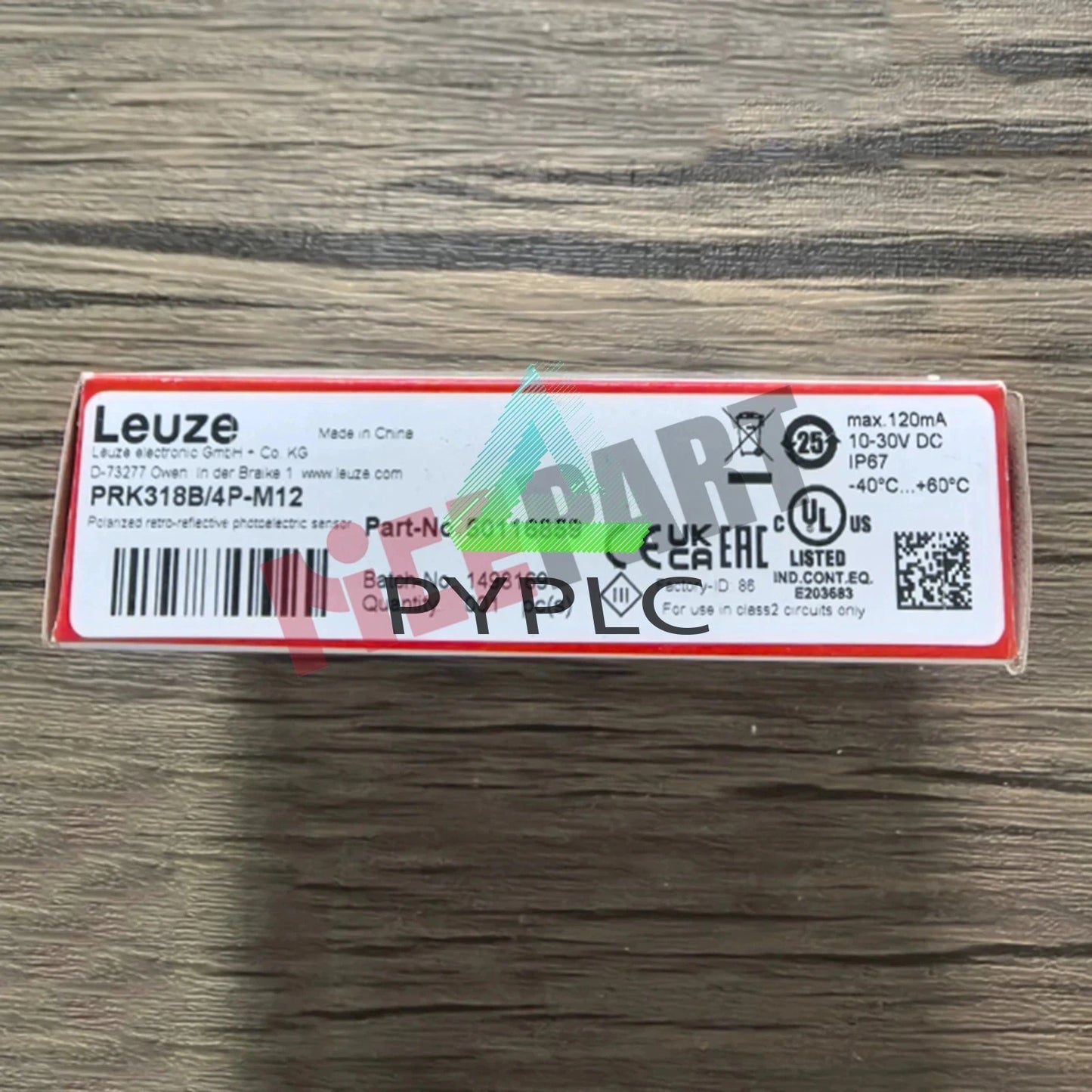 1Pcs PRK318B/4P-M12 1PCS LEUZE Photoelectric switch PRK318B/4P-M12