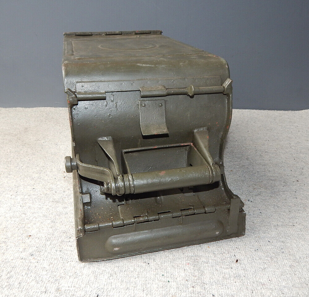 Used Russian BIG Metal Box (Empty) - Rare - RUSSIAN