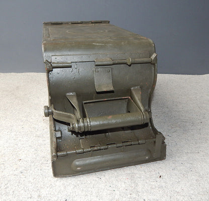 Used Russian BIG Metal Box (Empty) - Rare - RUSSIAN