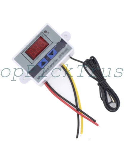 Incubator Digital Temperature Controller Thermostat Switch Probe Tester 110 220V