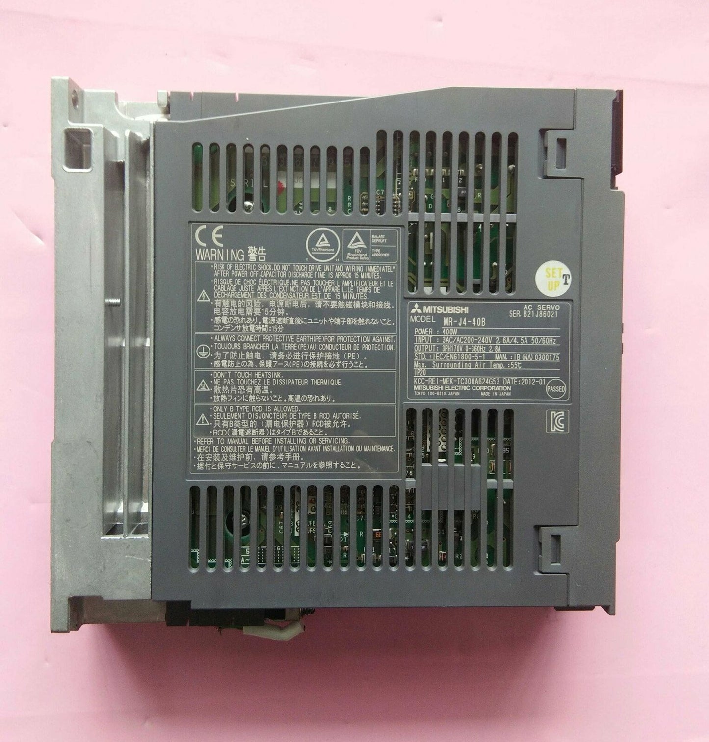 used Mitsuboshi MR-J4-40B Servo Driver fully tested quality assurance - MITSUBISHI