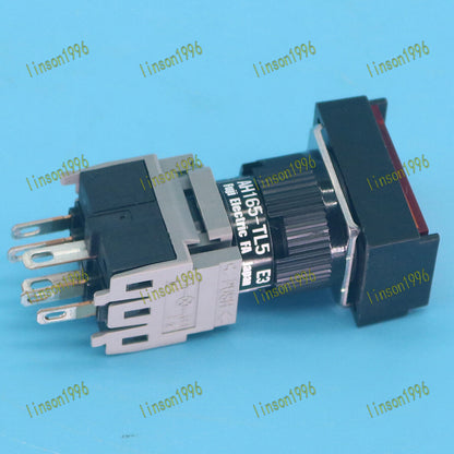 5-PC Command Switch for Fuji AH165-TL5O11E3 Orange Pushbutton Command Switch - FUJI