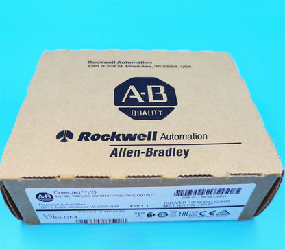 CompactLogix 4 Pt C and V Module AB 1769OF4 Sealed - COMPACT LOGIX