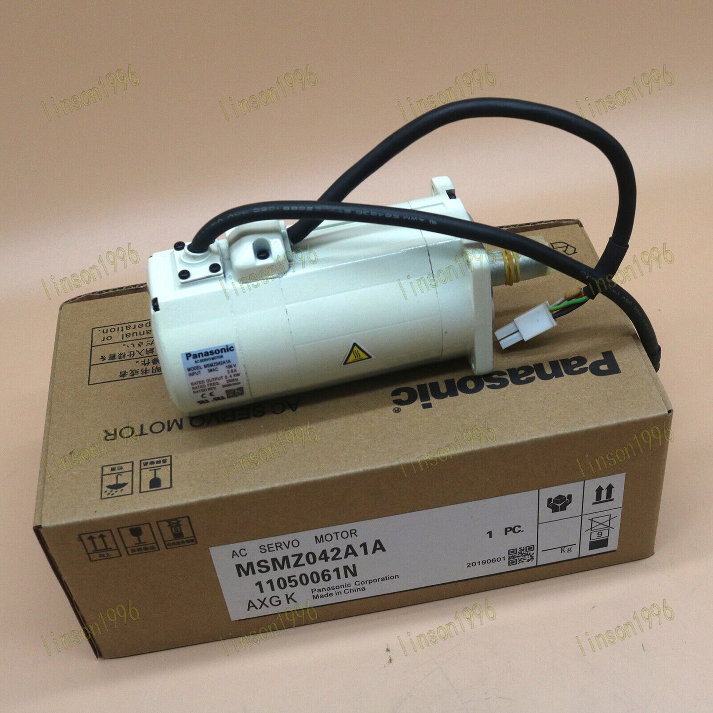 1PC Panasonic AC Servo Motor MSMZ042A1A - PANASONIC