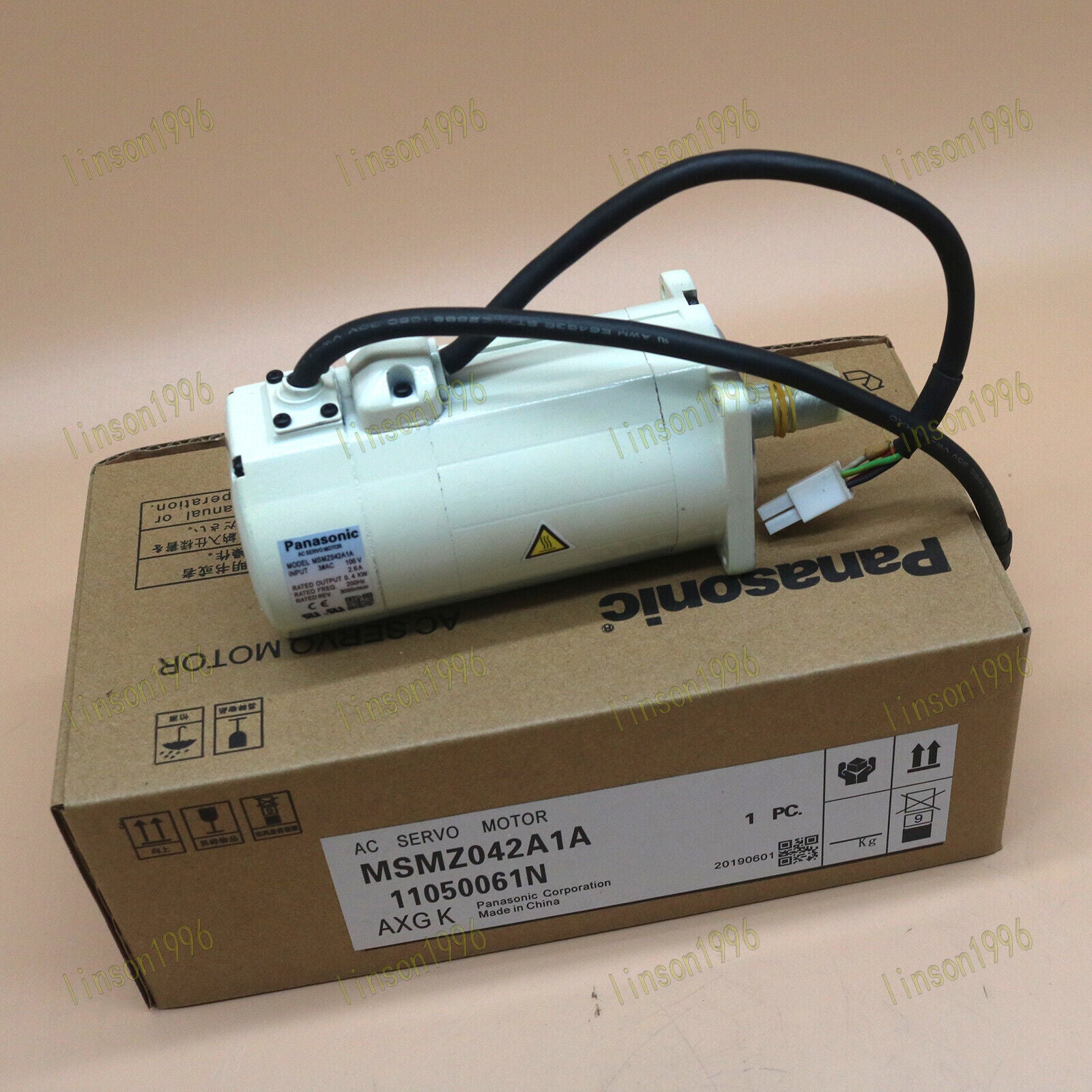 1PC Panasonic AC Servo Motor MSMZ042A1A - PANASONIC