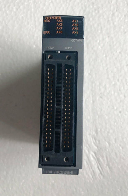 Mitsubishi QD70P8 PLC module tested in good condition - MITSUBISHI
