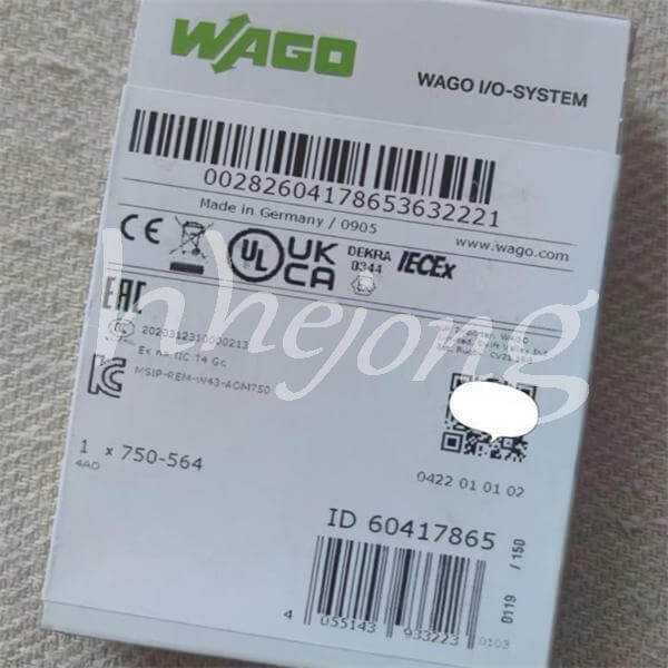 WAGO 750-564 PLC Module - WAGO 750-564 PLC Module - WAGO