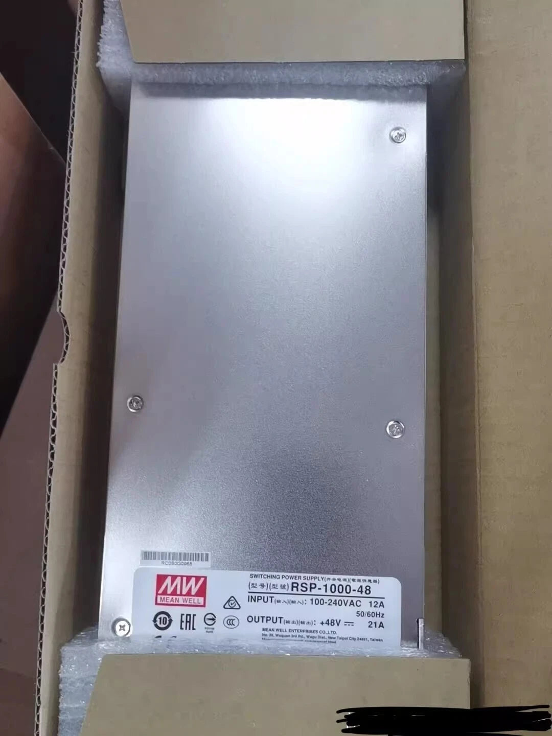 1PCS MEAN WELL RSP-1000-48 Switching Power Supply