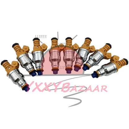 8x 0280150943 Fuel Injectors For 1991-2004 F150 F250 4.6/5.0/5.4/5.8 4 Hole