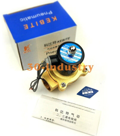 G1 DN40 Normally Closed Solenoid Valve 2W-400-40 DC12V/24V AC220V - KOEED