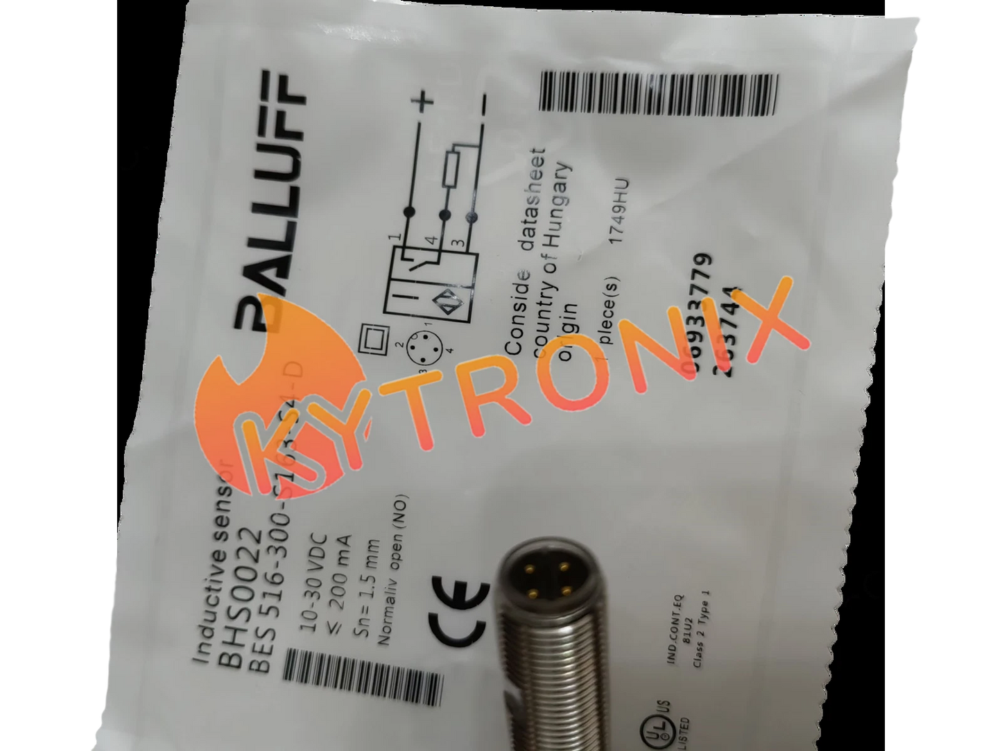 BALLUFF BES 516-300-S163-S4-D (BHS0022) Inductive Standard Sensors PNP