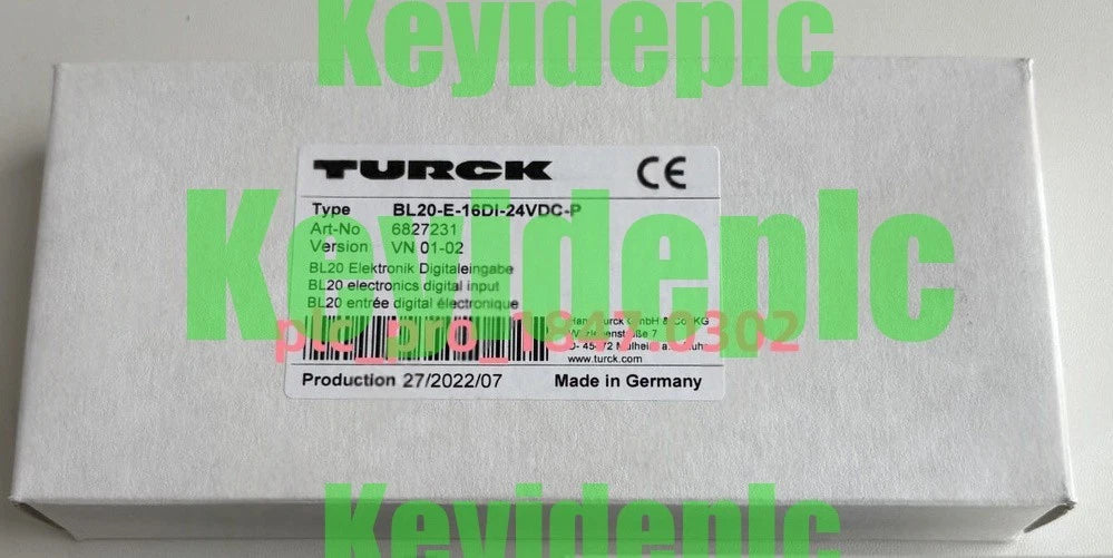 1PCS TURCK BL20-E-16DI-24VDC-P Communication Module Fast ship #k