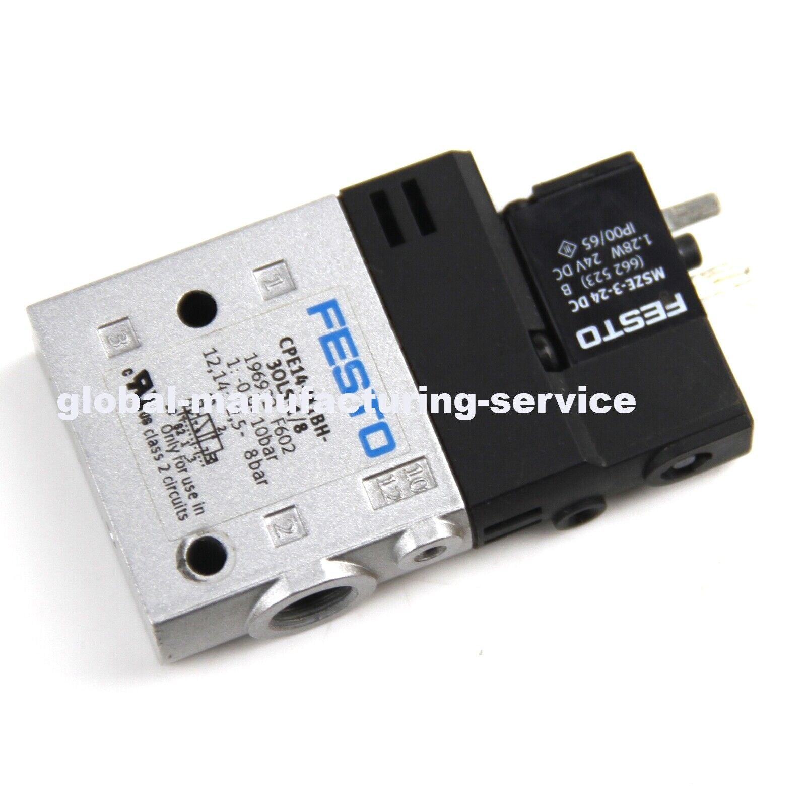 FESTO Pneumatic Solenoid Valve Model CPE14-M1BH-3OLS-1/8 - FESTO