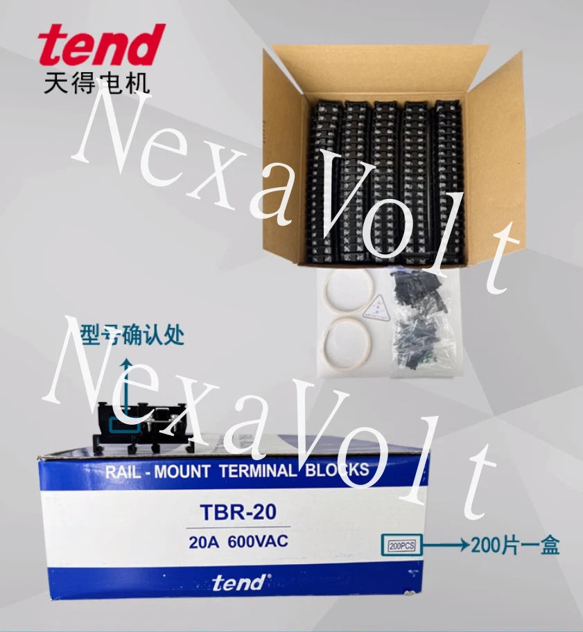20PC tend Rail type terminal TBR-20 ~