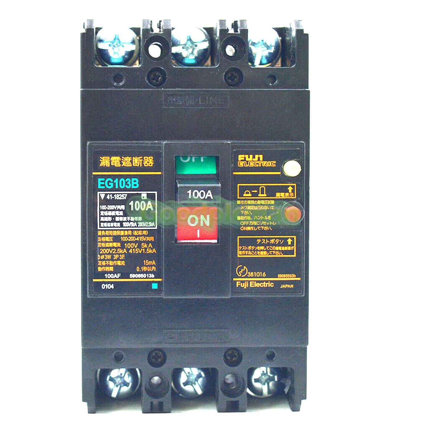 FUJI EG103B 60A Auto-Breaker In Box 1Pcs/