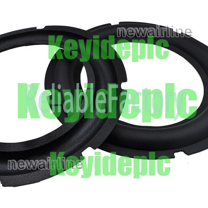 2pcs 8"/10"/12" inch Speaker Rubber Edge Woofer Surround Repair Parts #Wide 2#
