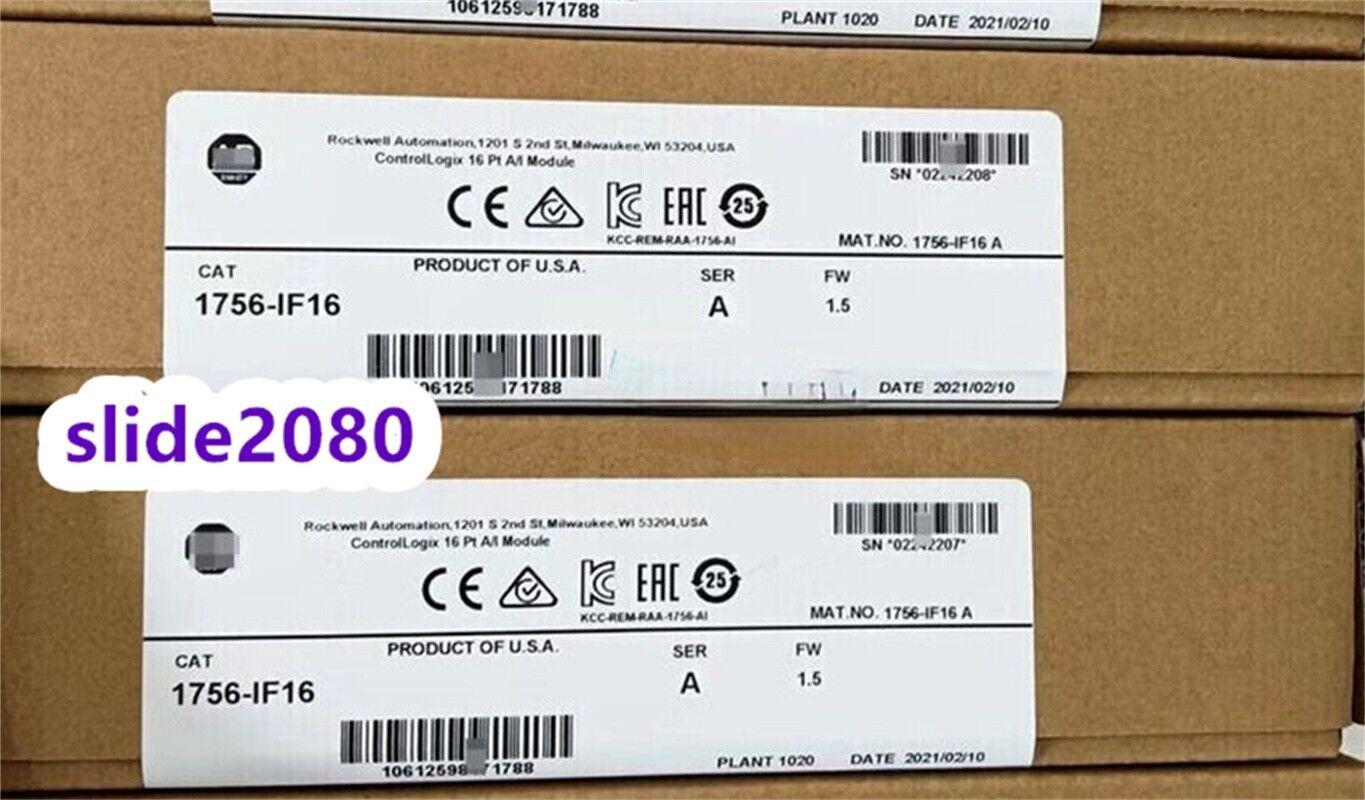 new  Factory Sealed AB 1756-IF16 SER A ControlLogix 16 Pt Input Module 1756IF16