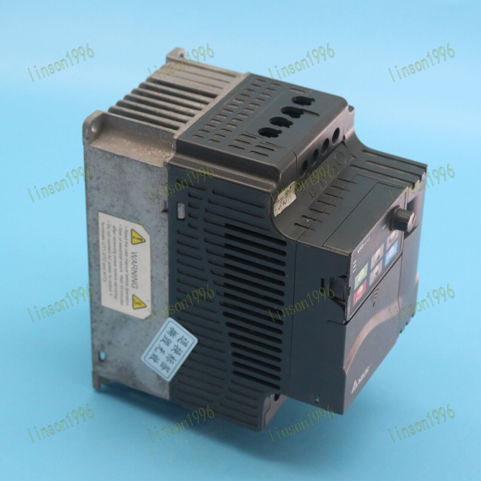 used DELTA VFD015E21A Inverter Tested Good - DELTA
