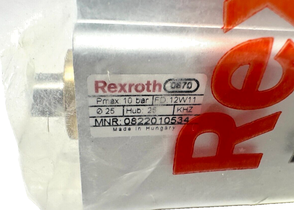 new Bosch Rexroth 0822010534 Pneumatic Cylinder