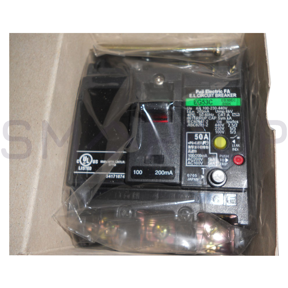 new  In Box FUJI EG53C Circuit Breaker 50A