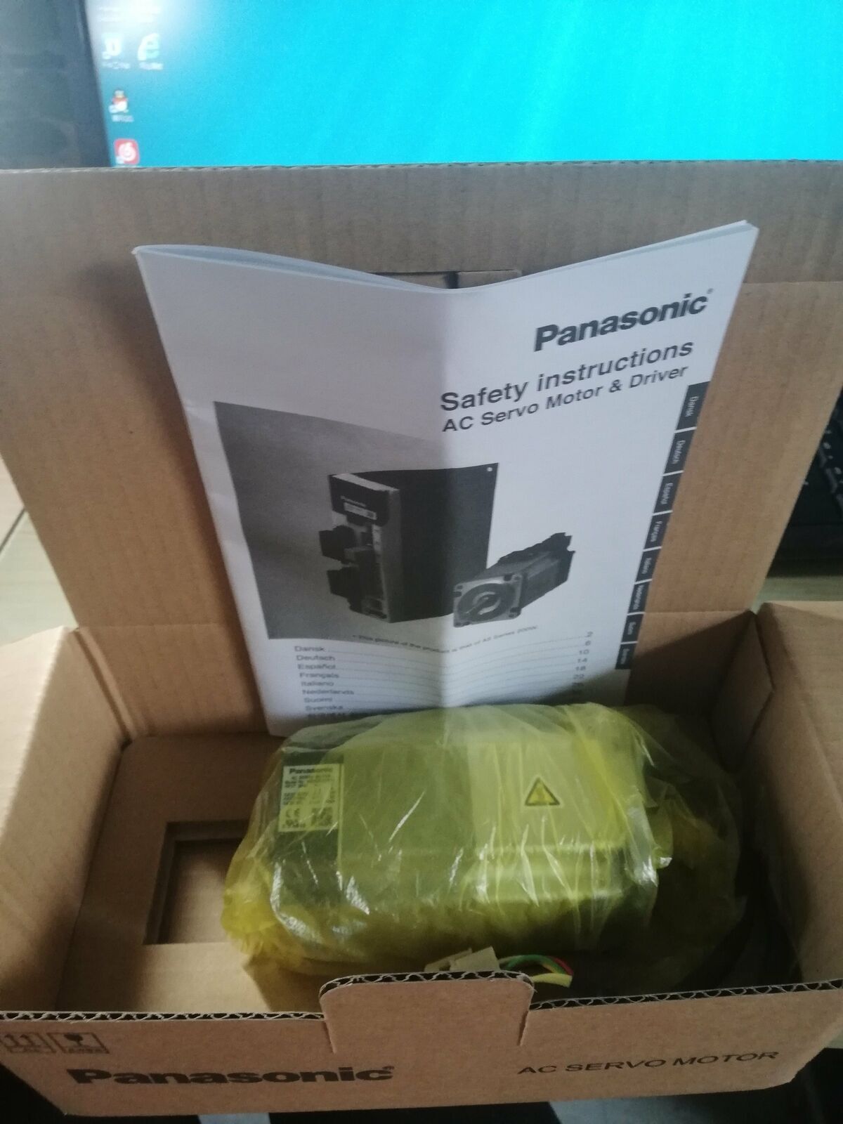 1PC Servo Motor for Panasonic MSMD022P1V - PANASONIC