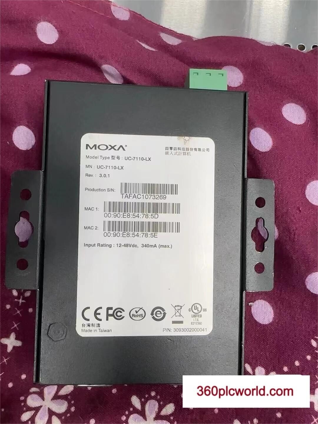 used 1PC FOR MOXA UC-7110-LX UC7110LX - MOXA