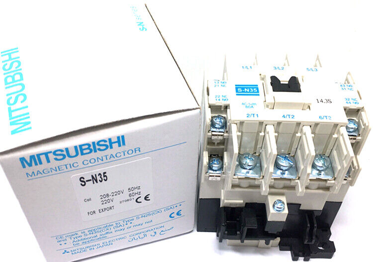 MITSUBISHI Contactor S-N35 SN35 AC220V-AC240V in Box - MITSUBISHI