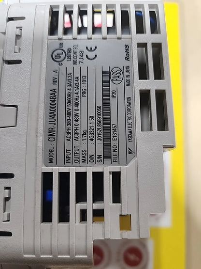 Yaskawa CIMR-JU4A0004BAA Frequency Drive, New - YASKAWA
