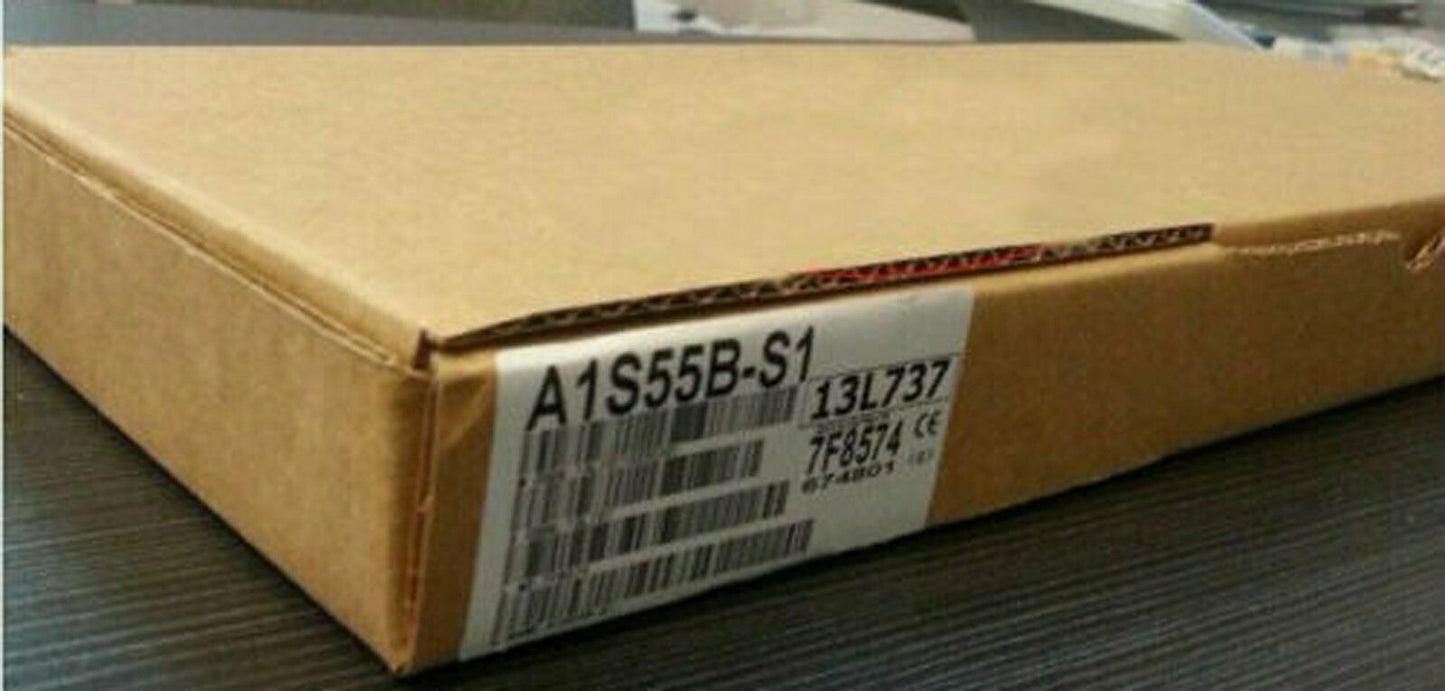 Mitsubishi A1s55b-S1 Base Unit PLC Module 1 Year - MITSUBISHI