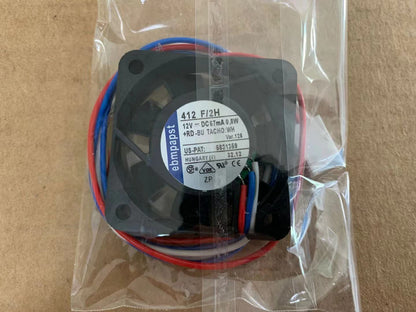 used 412 H 130mA 12V 4cm 1.6W cooling fan