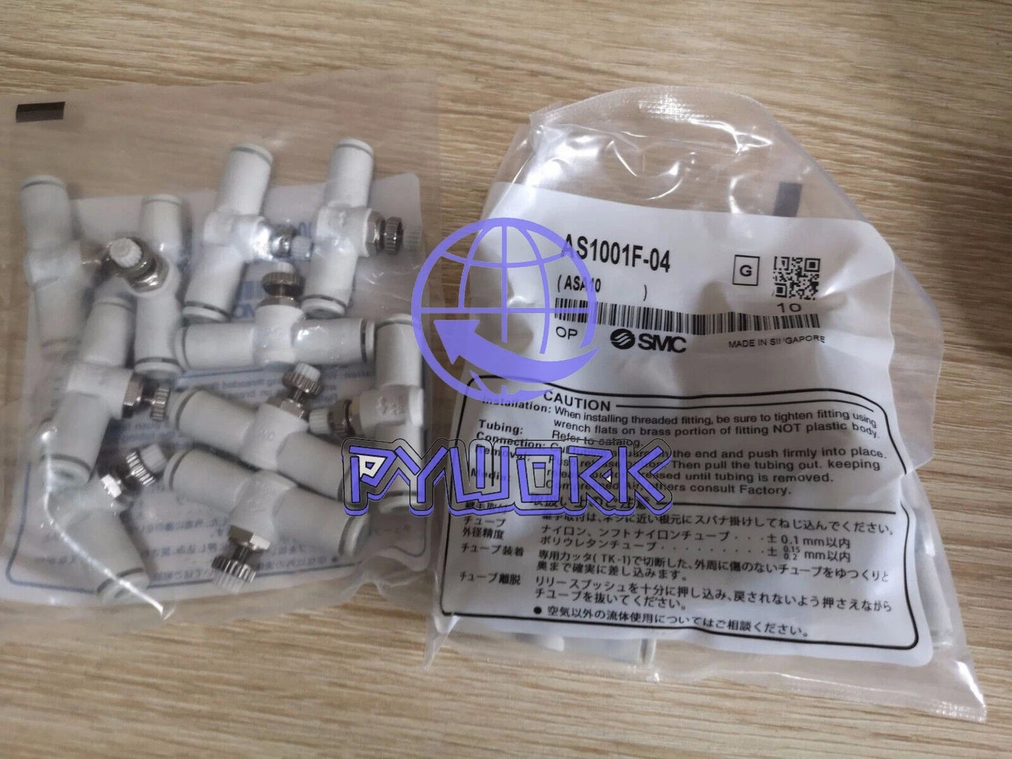 1Bag/10pcs SMC AS1001F-04 AS1001F04 Control Valve Free Shipping