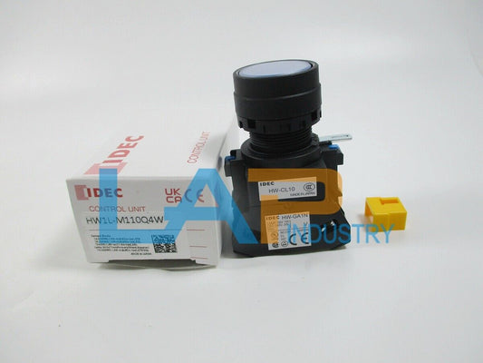 IDEK Push Button Switch HW1L-M110Q4W 24V with Light Reset - IDEK