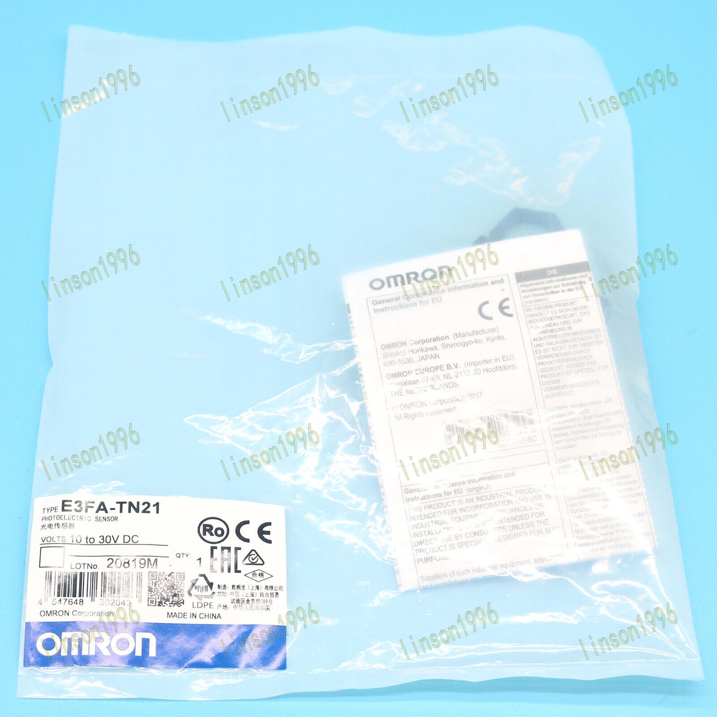OMRON E3FA-TN21 Photoelectric Sensor - OMRON