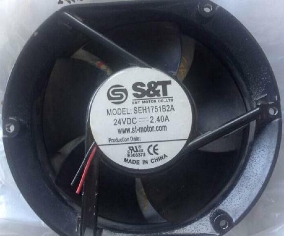 1pcs S&T SEH1751B2A 24VDC 2.40A 17251 17CM cooling fan