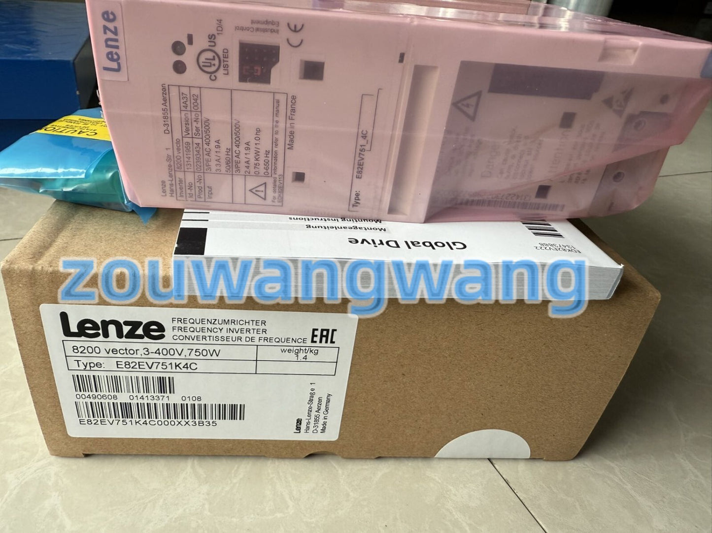 1PCS LENZE E82EV751K4C E82EV751_4C SERVO INVERTER Fast delivery