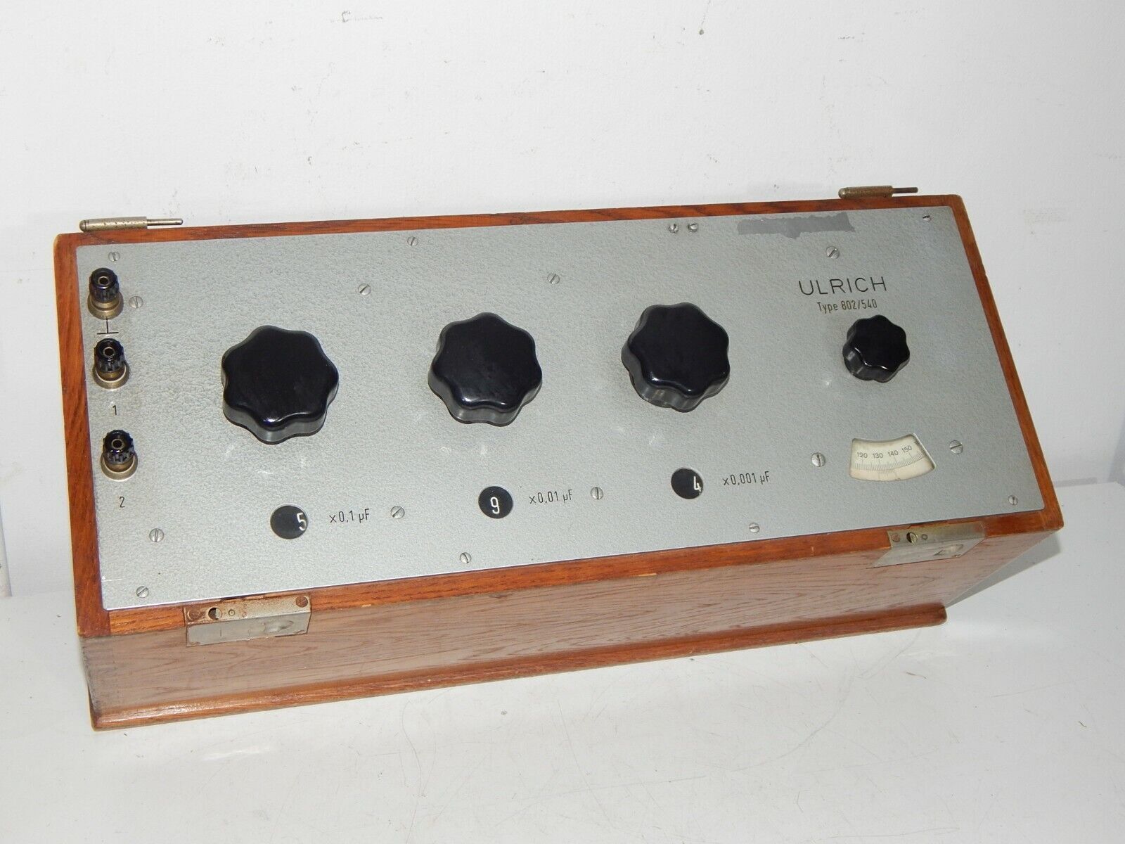 Used ULRICH ULP 802/540 Microfarad Decade - ULRICH