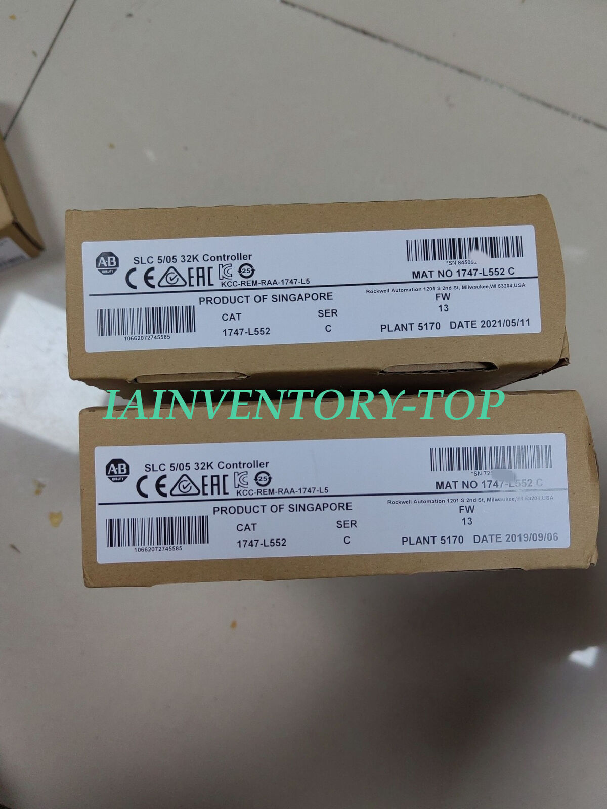 Allen-Bradley 1747-L552 SER C with 2-Year Fast Ship - ALLEN-BRADLEY