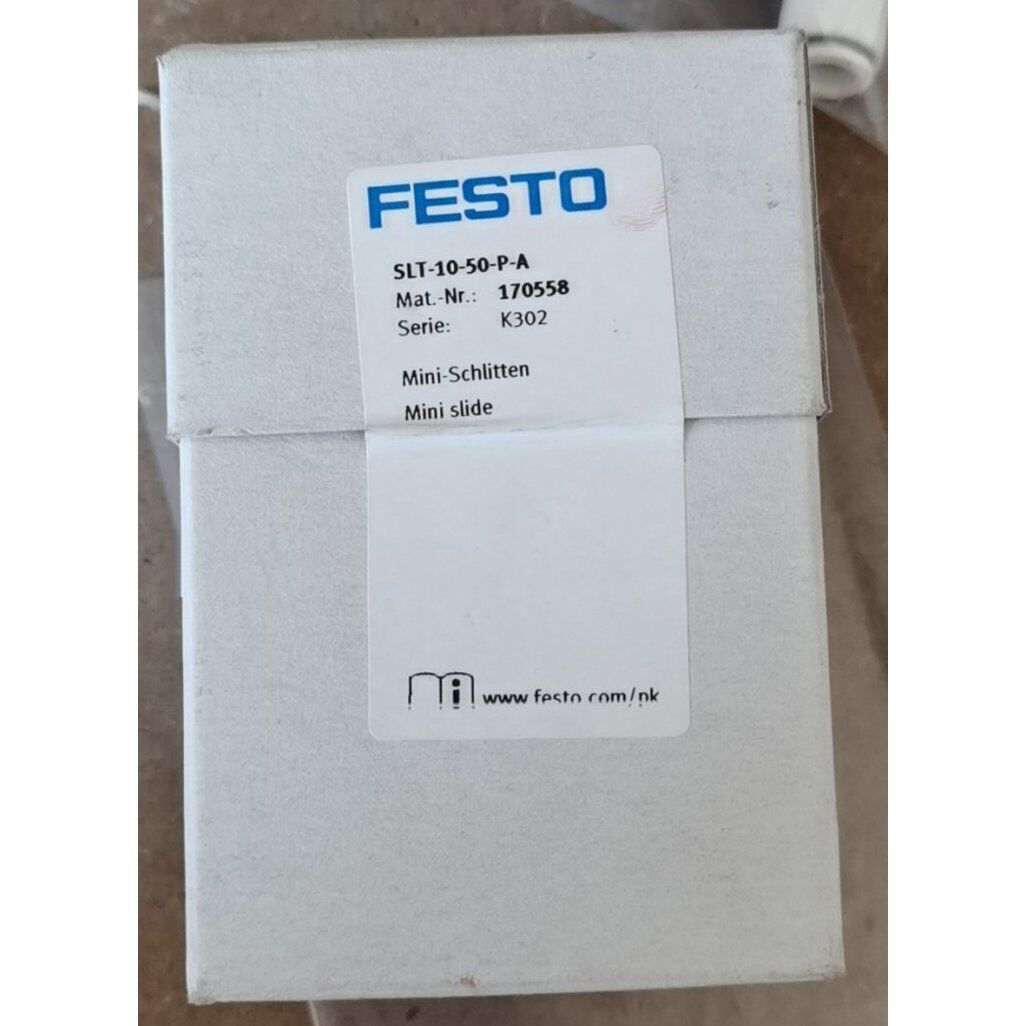 new ONE FESTO SLT-10-50-P-A 170558 slide cylinder - FESTO