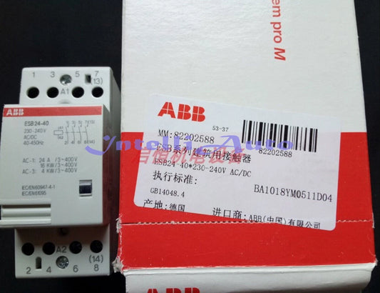 ABB Contactors ESB24-40 24V 110V 230V Fast delivery