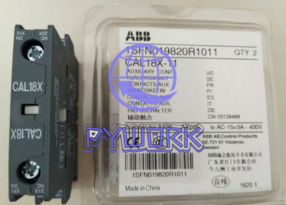 1PC For ABB CAL18X-11 Auxiliary Contact Block free shipping