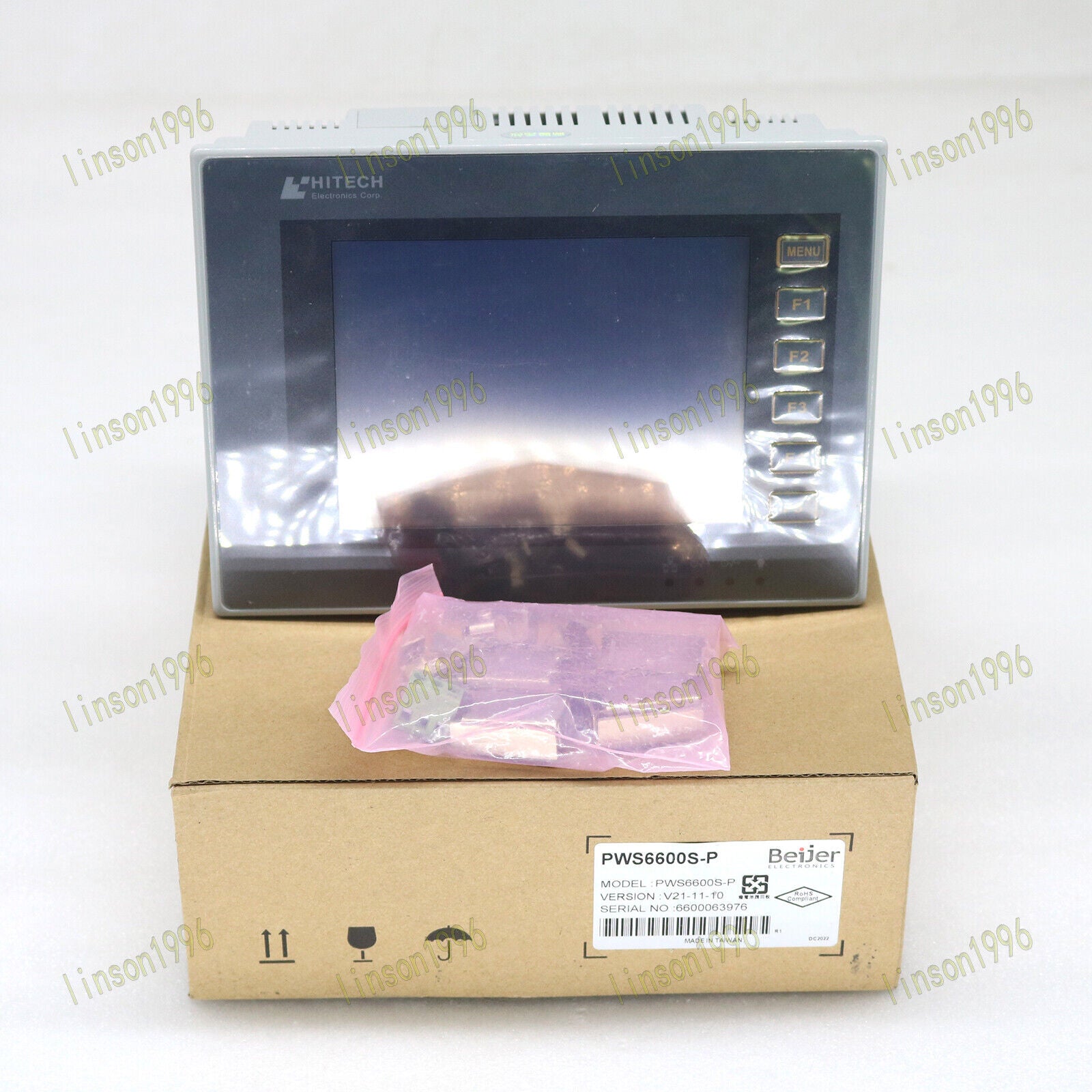 New One Hitech HMI Touch Screen PWS6600S-P 5.7-inch Touchscreen Display with High-Resolution Color Screen and Mobile-Compatible Design - HITECH
