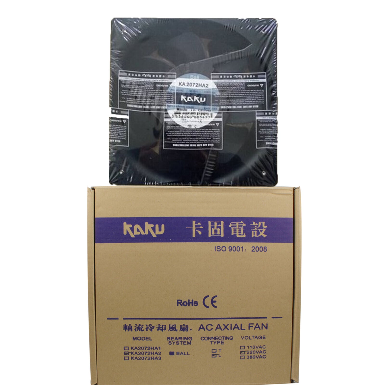 KAKU KA2072HA2 Cooling Fan AC220V - KAKU