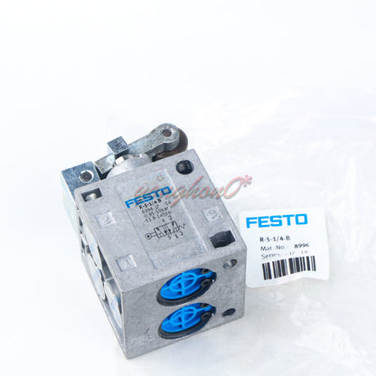Festo 1PC Roller Lever Valve R5 1/4-B 8996 - FESTO