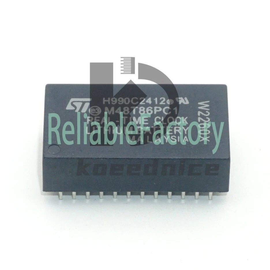 STMicroelectronics M48T86PC1 M48T86 Real Time Clock RTC 128KBIT 5V x 1PC