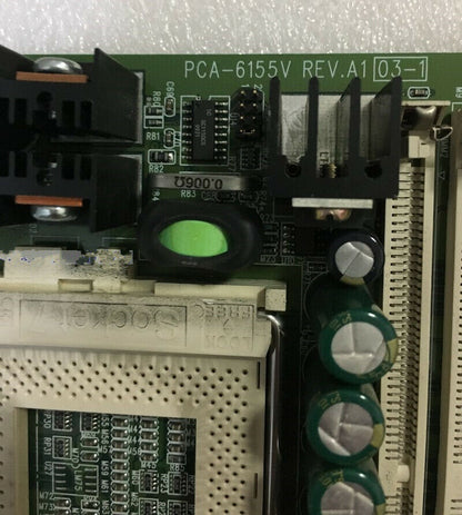 used 1 PCS ADVANTECH PCA-6155V REV.A1 Mainboard Tested OK