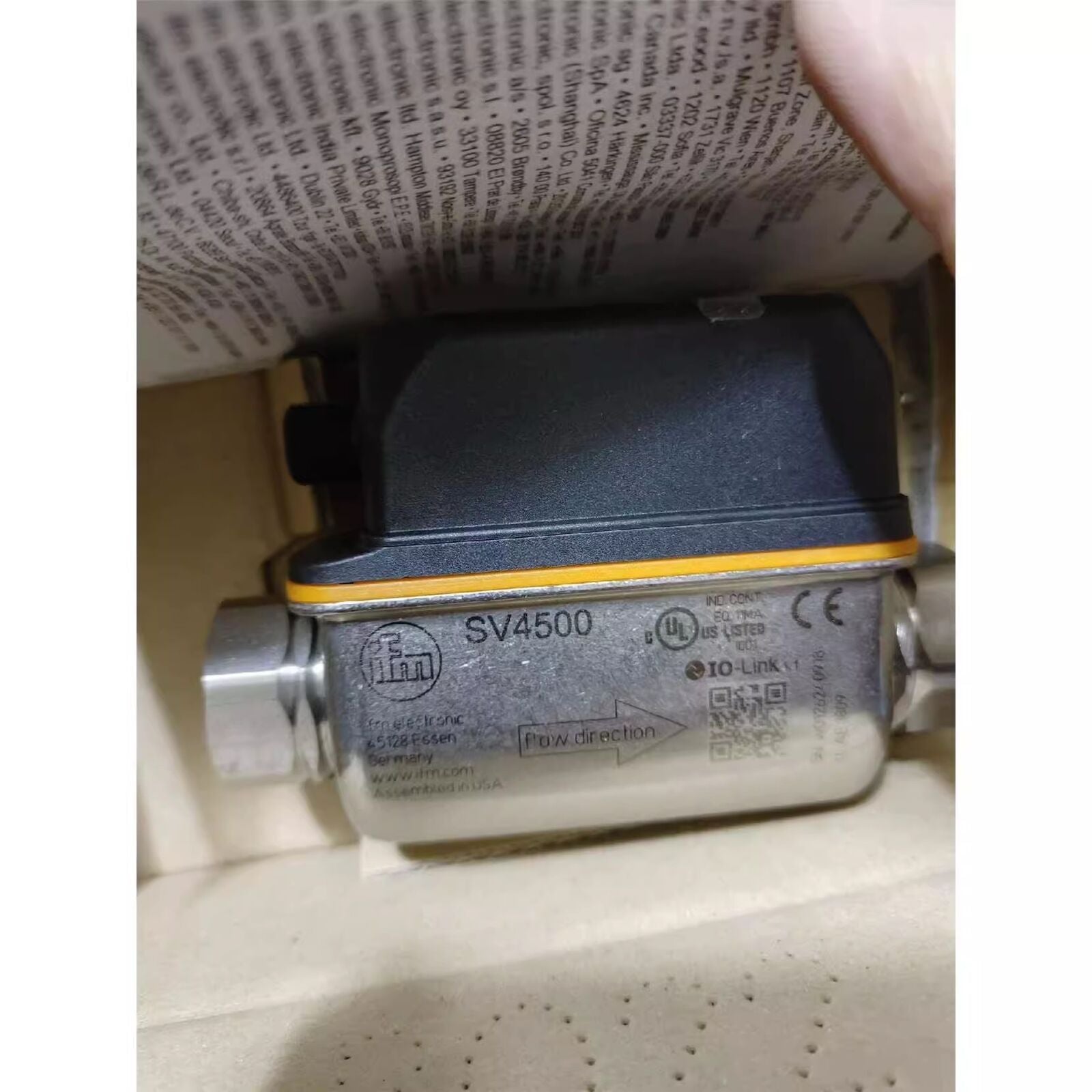 new 1pcs IFM Flow Sensor SV4500 - IFM