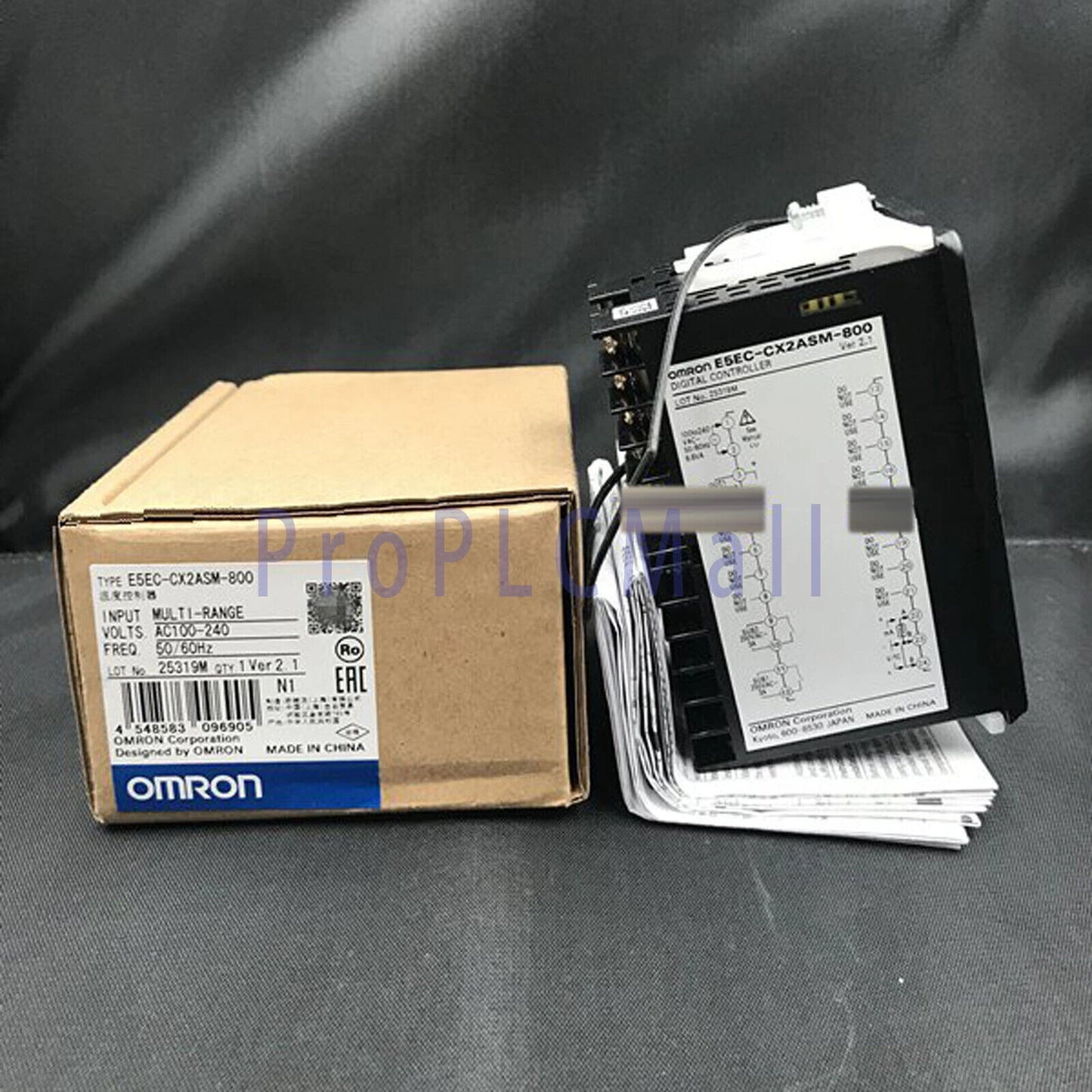 Omron E5EC-CX2ASM-800 Temperature Controller E5ECCX2ASM800 1PCS